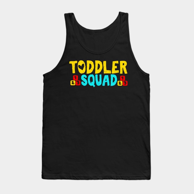 Toddler Squad Tank Top by KAWAIITEE